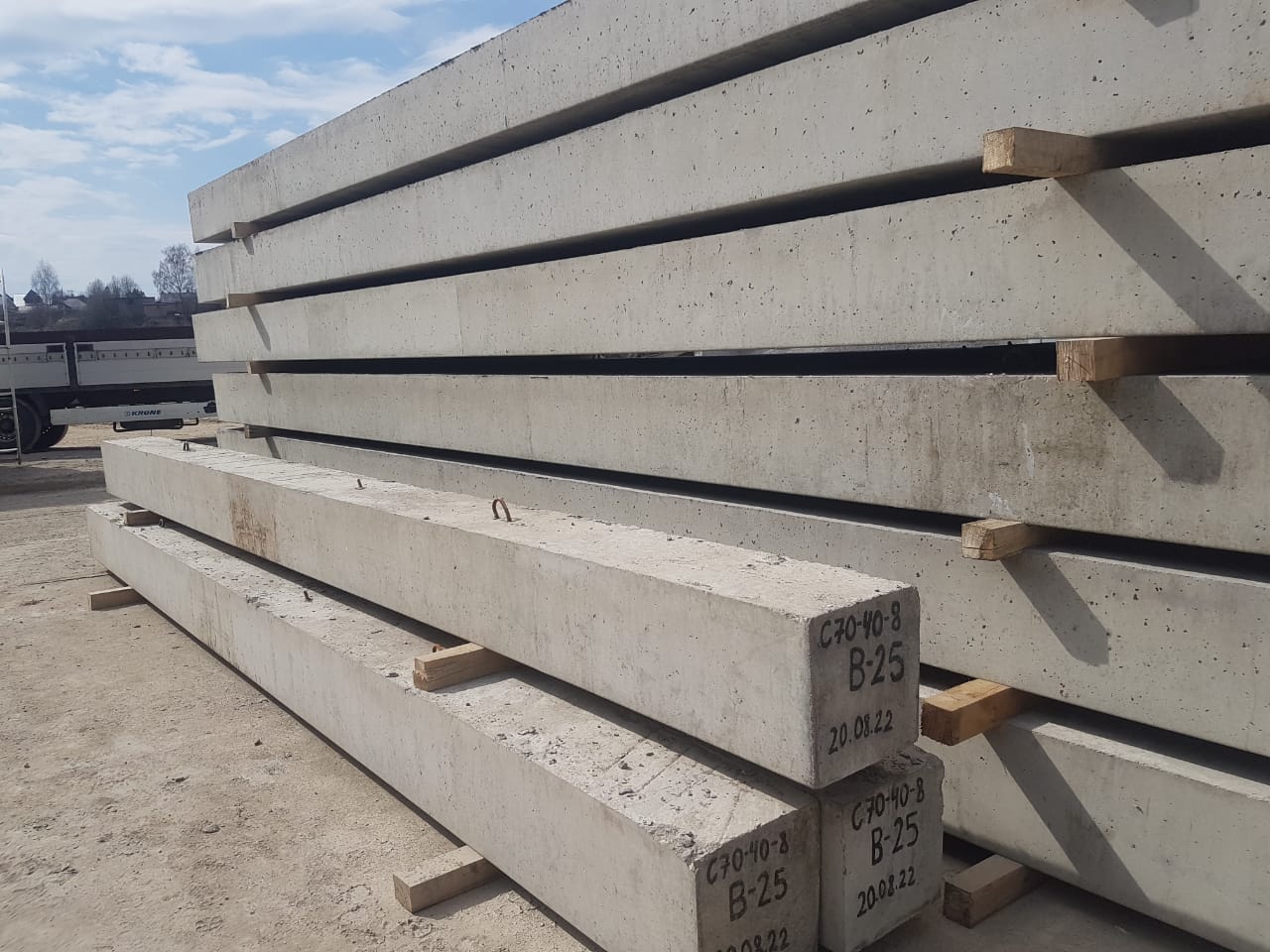 Сваи сплошные 40 сечения С70.40-8